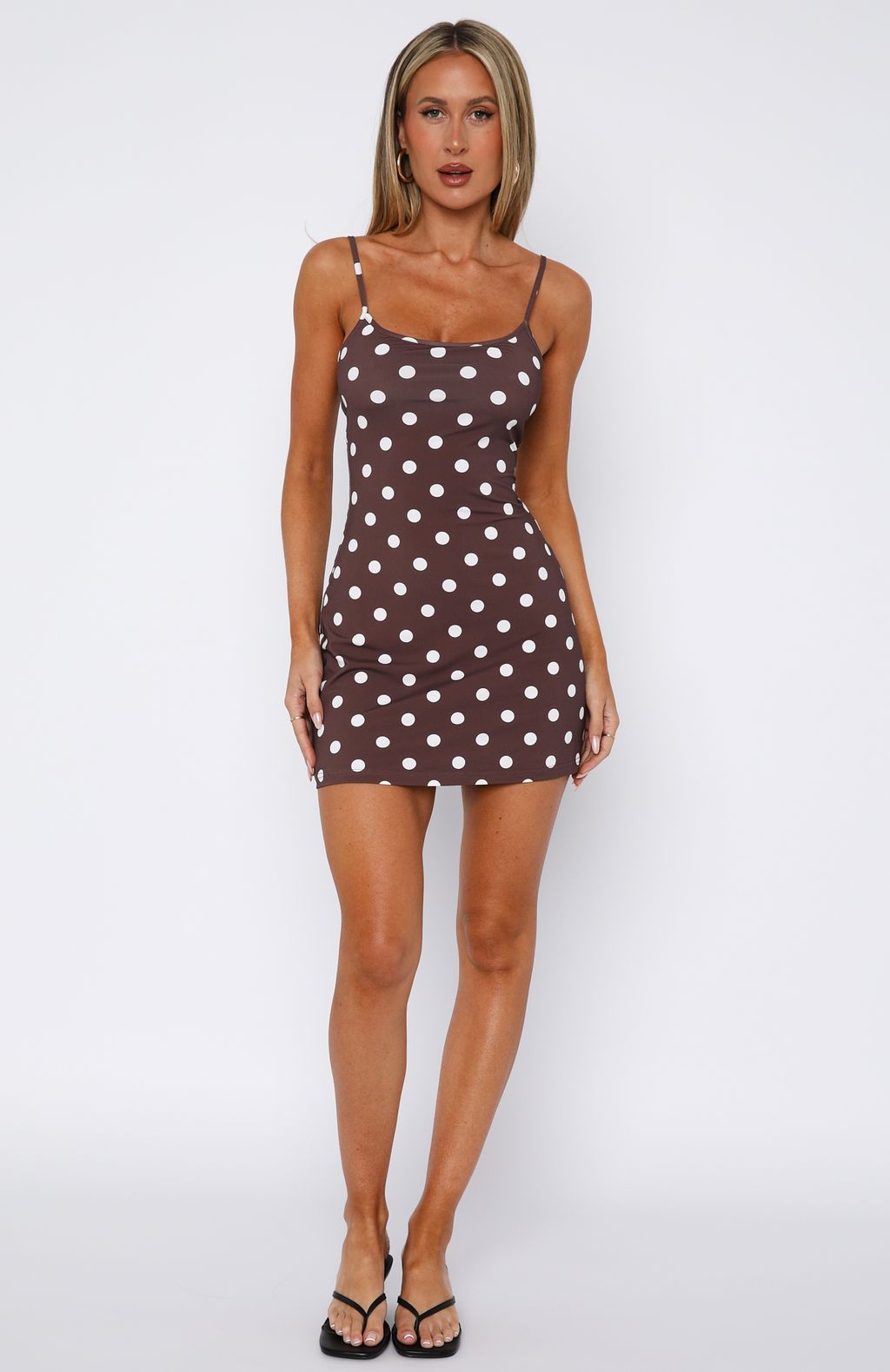 white dress brown polka dots Dot Runway - Red or Brown. Love that Boho 100% Polyester Hand wash cold / Line dry Polka dots, but make it