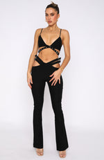 Give Me Space Pants Black