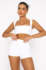 In The Mix Crop White
