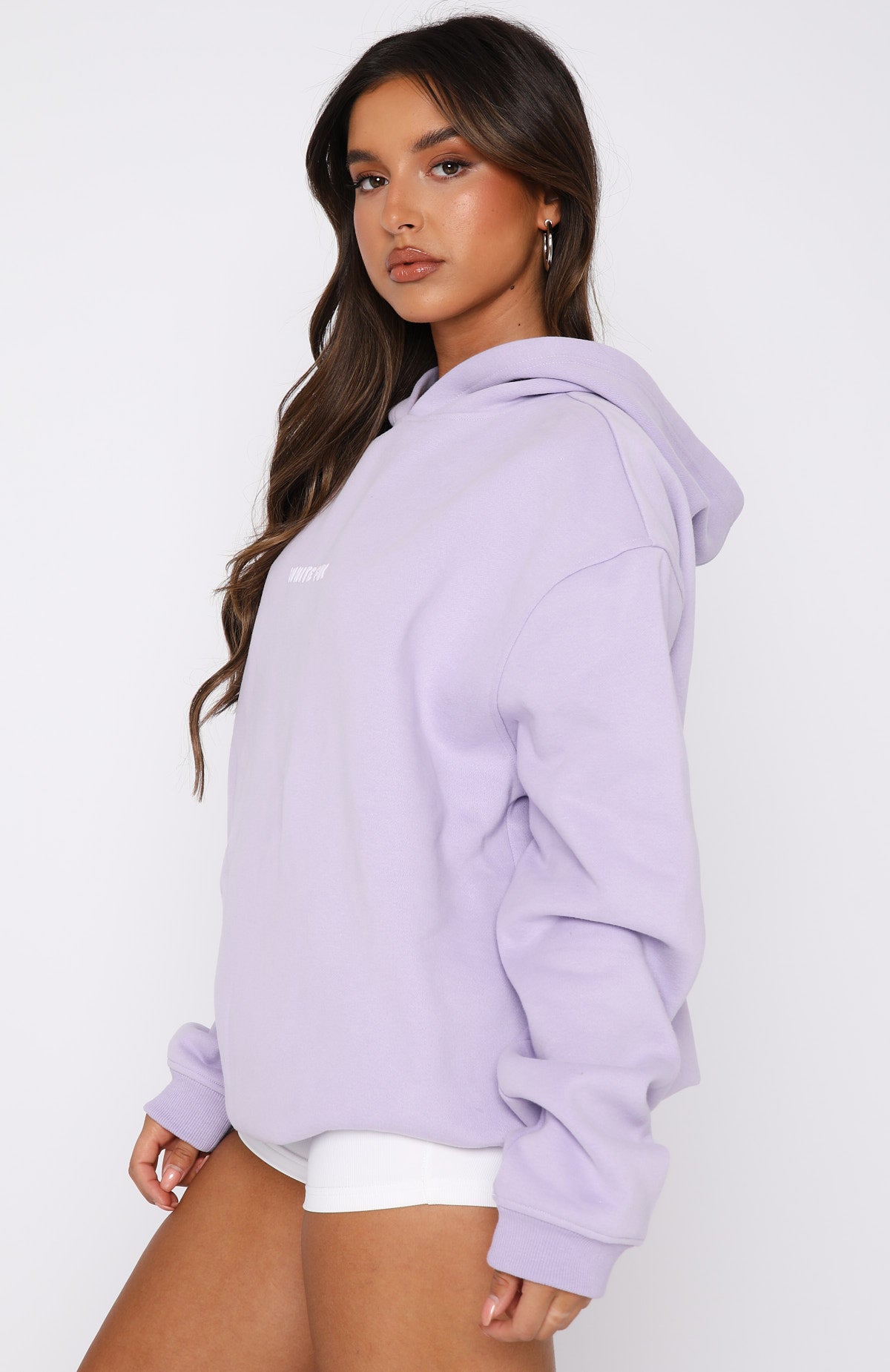Leisure Series Oversized Hoodie Lavender | White Fox Boutique US