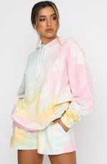 Date Night At Home Oversized Hoodie Popsicle