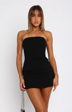 If I Can't Mini Dress Black