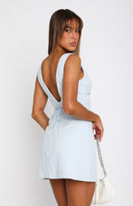 Be Your Baby Mini Dress Baby Blue