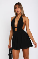 Let You Know Mini Dress Black