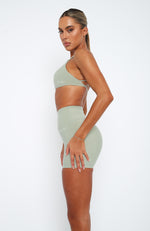 Carter Bike Shorts Seamist