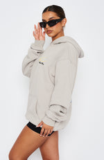 To The Moon Oversized Hoodie Lunar