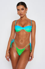 More Than A Dream Bikini Top Ocean Ombre