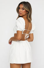 Different Girl Mini Dress White
