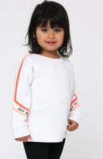 Mini Team A Sweater White