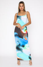 Crave You Maxi Dress Ice Aura