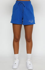Check It Out Lounge Shorts Electric Blue