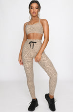 Speckle Leggings Sand