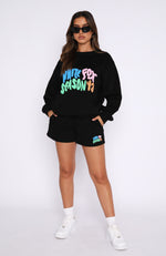 Best Is Yet To Come Lounge Shorts Black