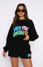 Best Is Yet To Come Lounge Shorts Black