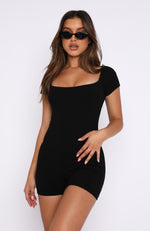 Places To Be Playsuit Black