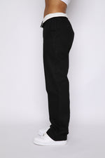 Take Caution Pants Black