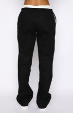 Take Caution Pants Black