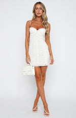 Unconditional Love Mini Dress White