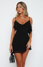 I'm Ready Mini Dress Black