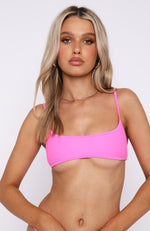 Whitehaven Bikini Top Candy Pink