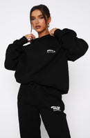 The Main Season Oversized Hoodie Black