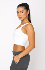 White Fox Boutique All for One Ribbed Crop