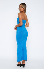Love You For Life Maxi Dress Blue