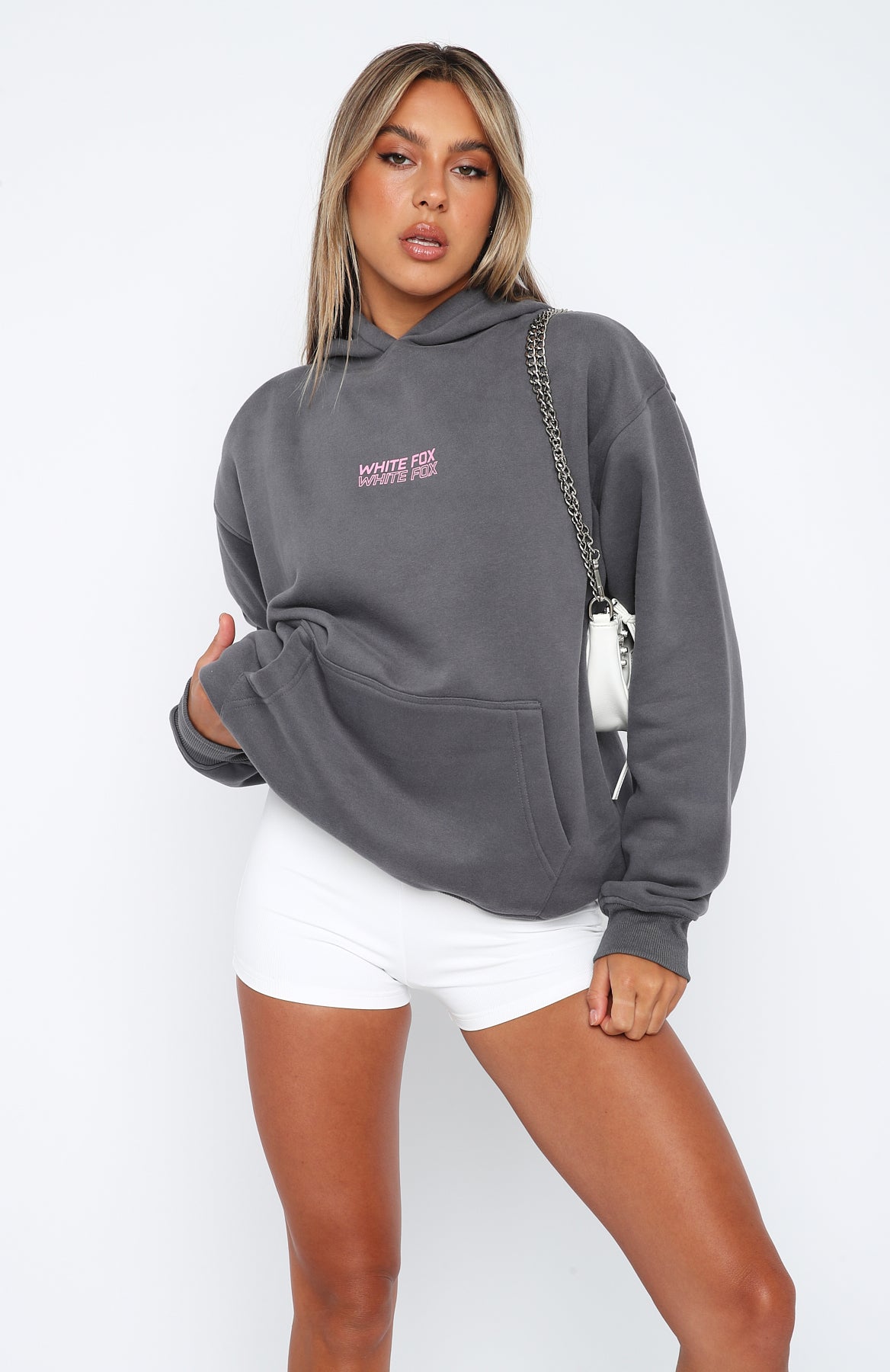 In Transit Oversized Hoodie Volcanic | White Fox Boutique US