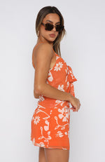 Make Your Day Mini Skirt Orange Blossom
