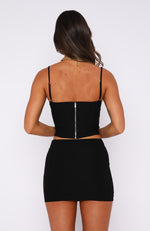 Seems Like Love Bustier Black