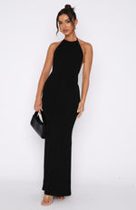 Outta My Head Maxi Dress Black