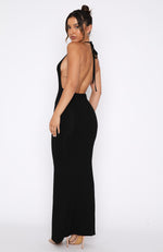 Outta My Head Maxi Dress Black