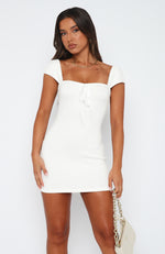 Love Somebody Mini Dress White