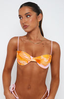 More Than A Dream Bikini Top Peach Orb