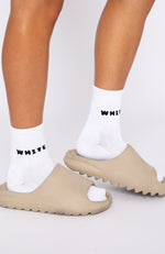 4th Edition Socks White