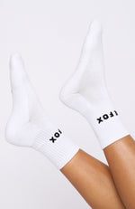 4th Edition Socks White