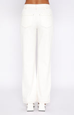Power Play Pants Off White