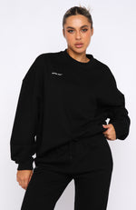 Own The Moment Sweater Black