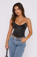 Corner Of The Earth Bustier Black
