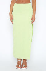 Lasting Legacy Maxi Skirt Matcha