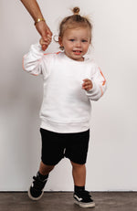 Mini Team A Sweater White