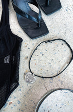 Amore Necklace Black/Silver