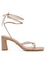 Iva Strappy Heels Nude
