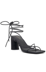Iva Strappy Heels Black