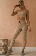 Speckle Leggings Sand