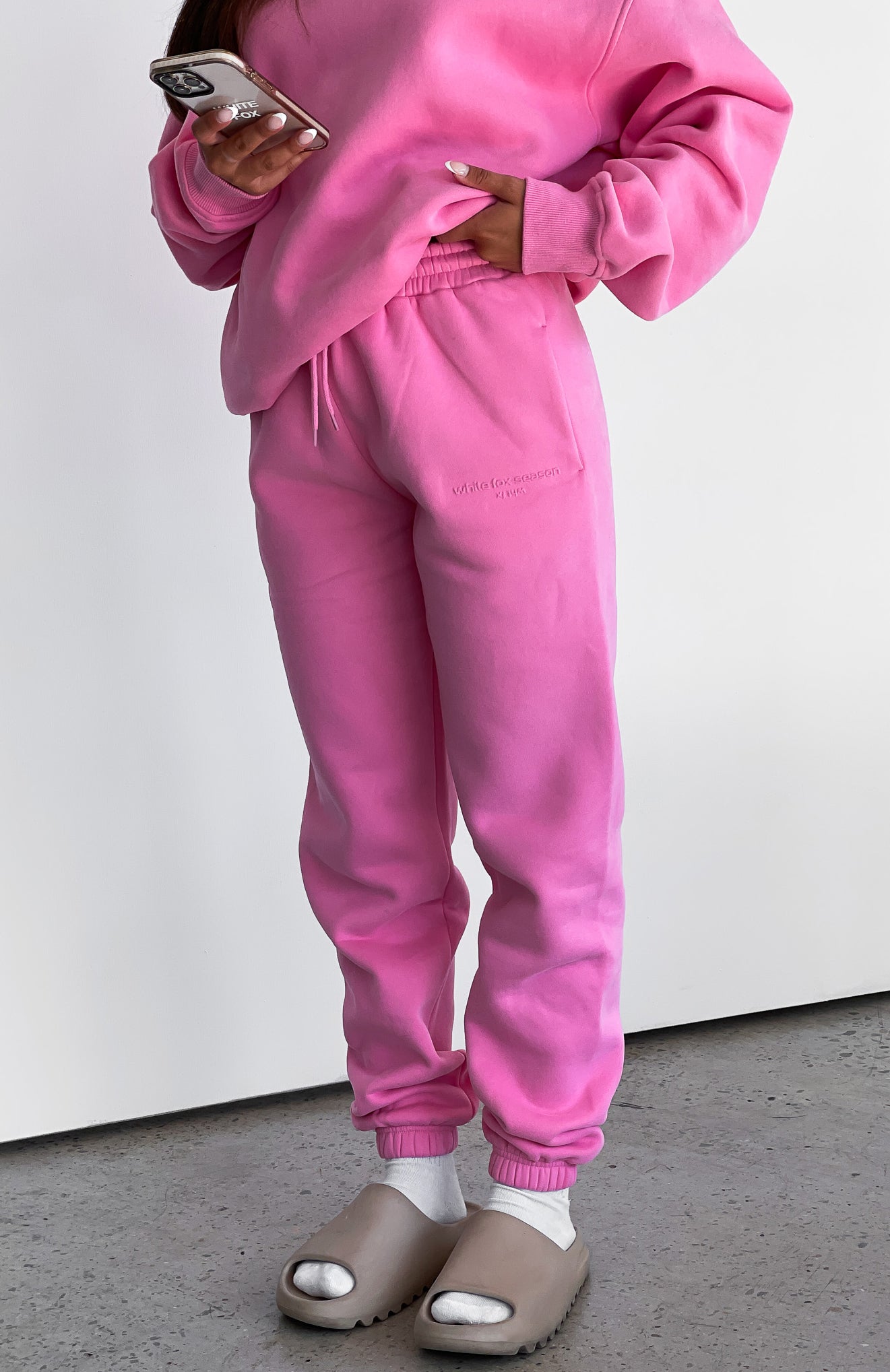 Future Forward Sweatpants Candy Pink | White Fox Boutique US
