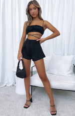 Hey Vacay Shorts Black