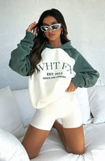Caught Up On It Oversized Hoodie Cream | White Fox Boutique USA