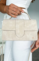 Ansley Bag Nude Suede