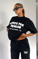 The Main Season Oversized Tee Black